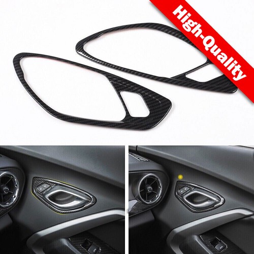 Carbon fiber inner door handle - fiber,