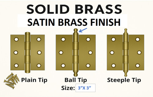 Solid brass ball - solid,