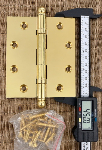 Polished solid brass - solid,