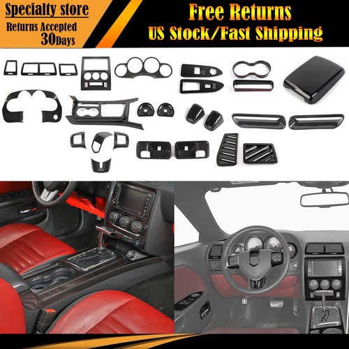 30pcs carbon fiber interior - carbon,