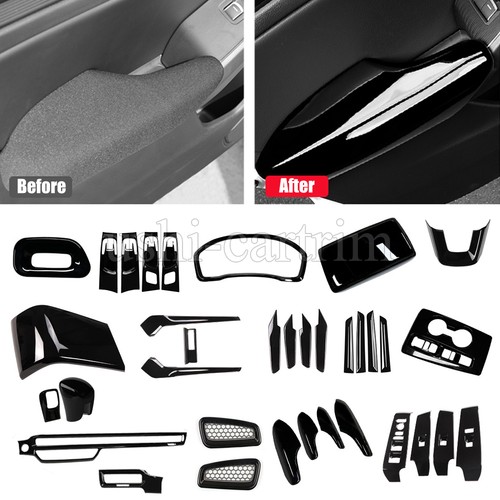 35pcs set glossy black - 35pcs/set,