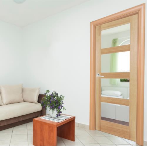 Internal oak door - shaker, 4