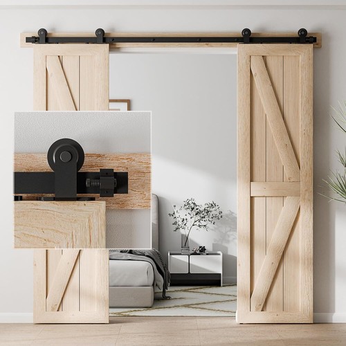 Steel sliding barn - sliding, door