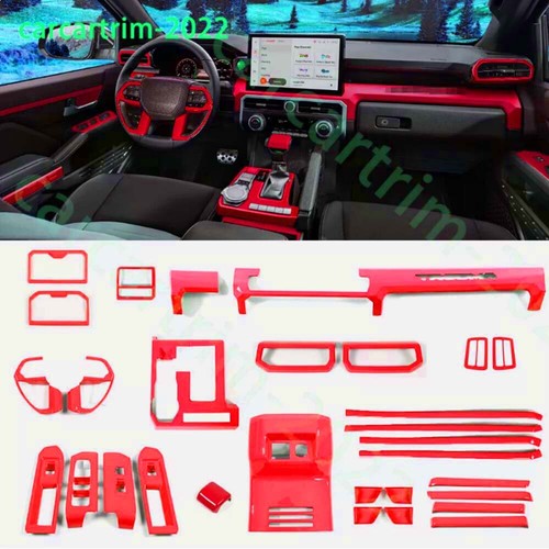 Red abs interior accessories - red,