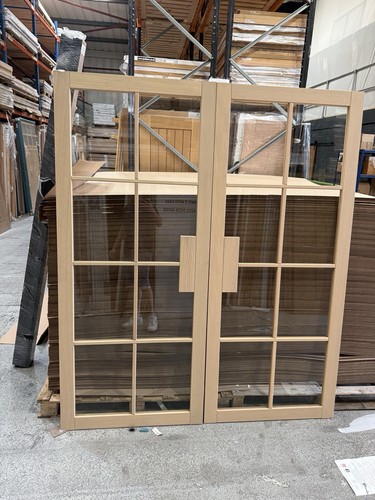 Blonde oak glaze 78x33 - x2, 78x33”