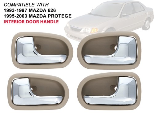 Beige interior door handle for - beige,