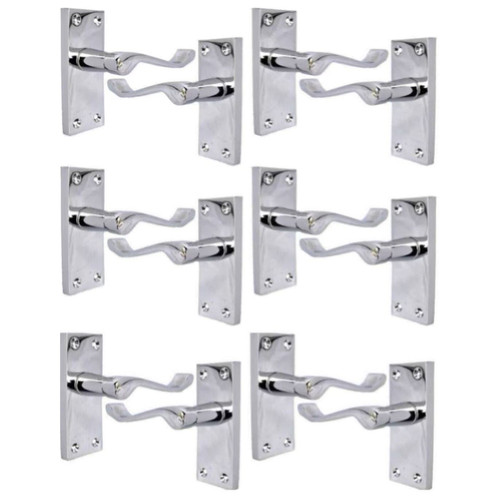 Modern victorian scroll chrome - scroll,