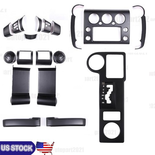 Matte black abs interior - abs, full