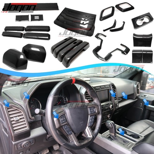 Real carbon interior trim - carbon,