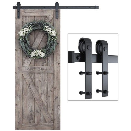 220 lbs capacity barn door - lbs,