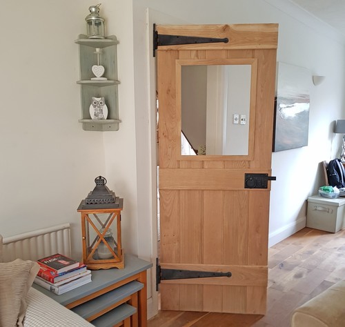 Grooved solid oak - solid, internal