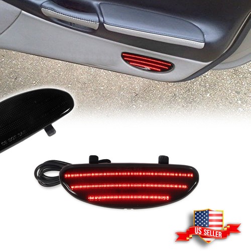 Smoked red led inner door - smoked,
